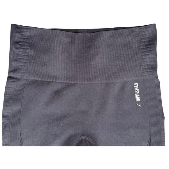 GYMSHARK Women's Dry Contour Leggings Small Gray Cut-Out Details On Leg EUC - Picture 2 of 6